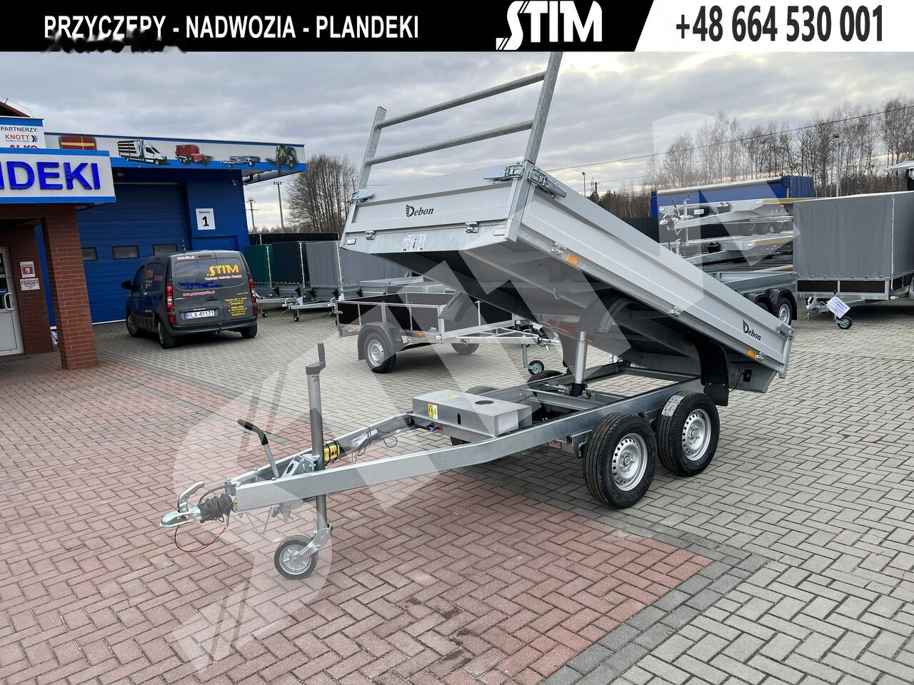 Remolque volquete nuevo Cheval Liberté PW 1.2 E - LUX: foto 13
