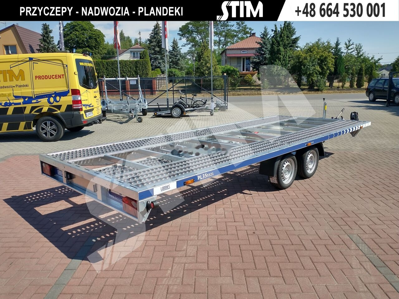 Lorries PL35-5521 - Remolque portavehículos: foto 1 Lorries PL35-5521 - Remolque portavehículos: foto 1