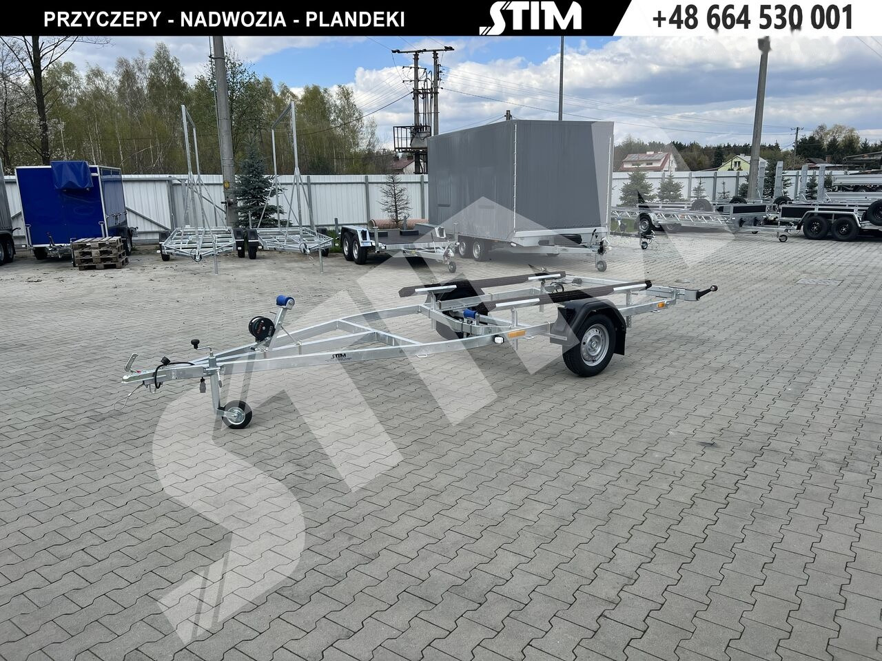Stim L11/PŁ-ST/50-075 - Remolque para barco: foto 2 Stim L11/PŁ-ST/50-075 - Remolque para barco: foto 2