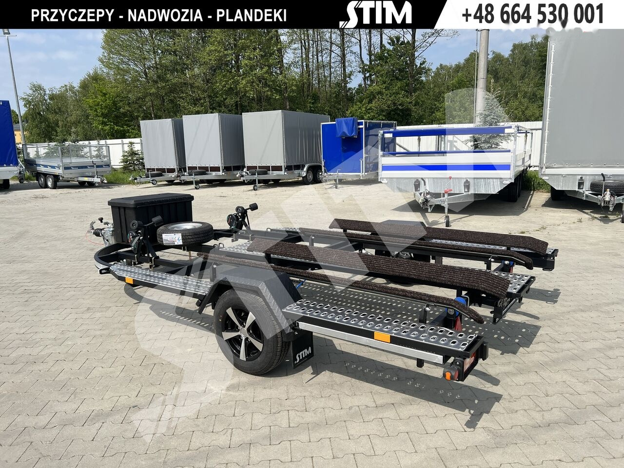 Stim L21-SWQ/1300 vr. B 2x skuter lub 2 x quad lub skuter i quad - Remolque para barco: foto 5 Stim L21-SWQ/1300 vr. B 2x skuter lub 2 x quad lub skuter i quad - Remolque para barco: foto 5