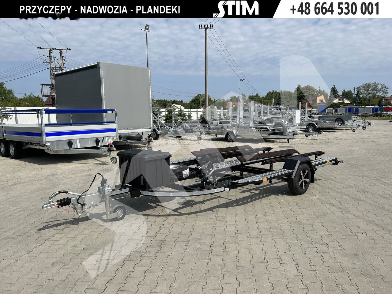Stim L21-SWQ/1300 vr. B 2x skuter lub 2 x quad lub skuter i quad - Remolque para barco: foto 4 Stim L21-SWQ/1300 vr. B 2x skuter lub 2 x quad lub skuter i quad - Remolque para barco: foto 4