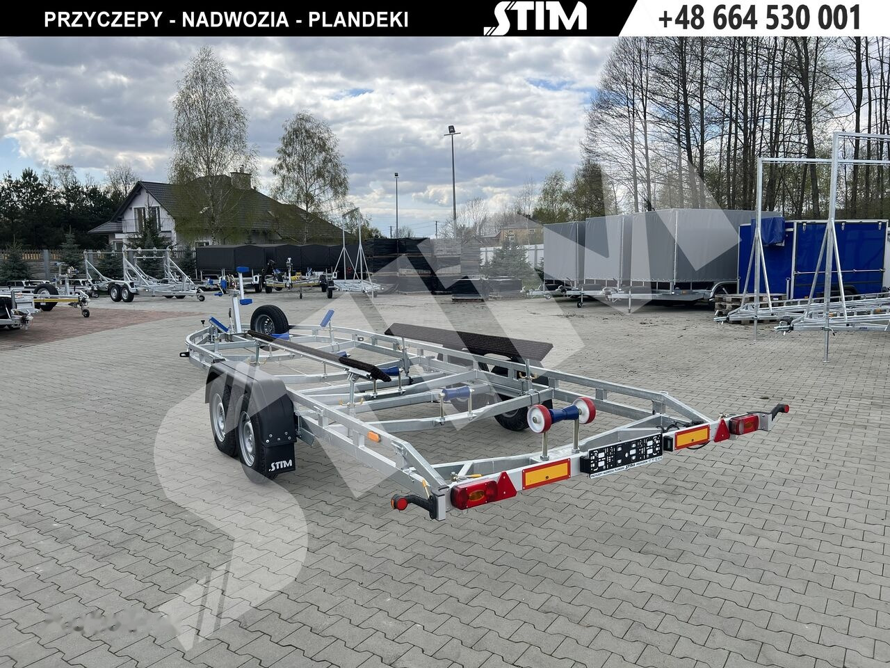 Stim L22/PŁ-ST/75-27 - Remolque para barco: foto 1 Stim L22/PŁ-ST/75-27 - Remolque para barco: foto 1