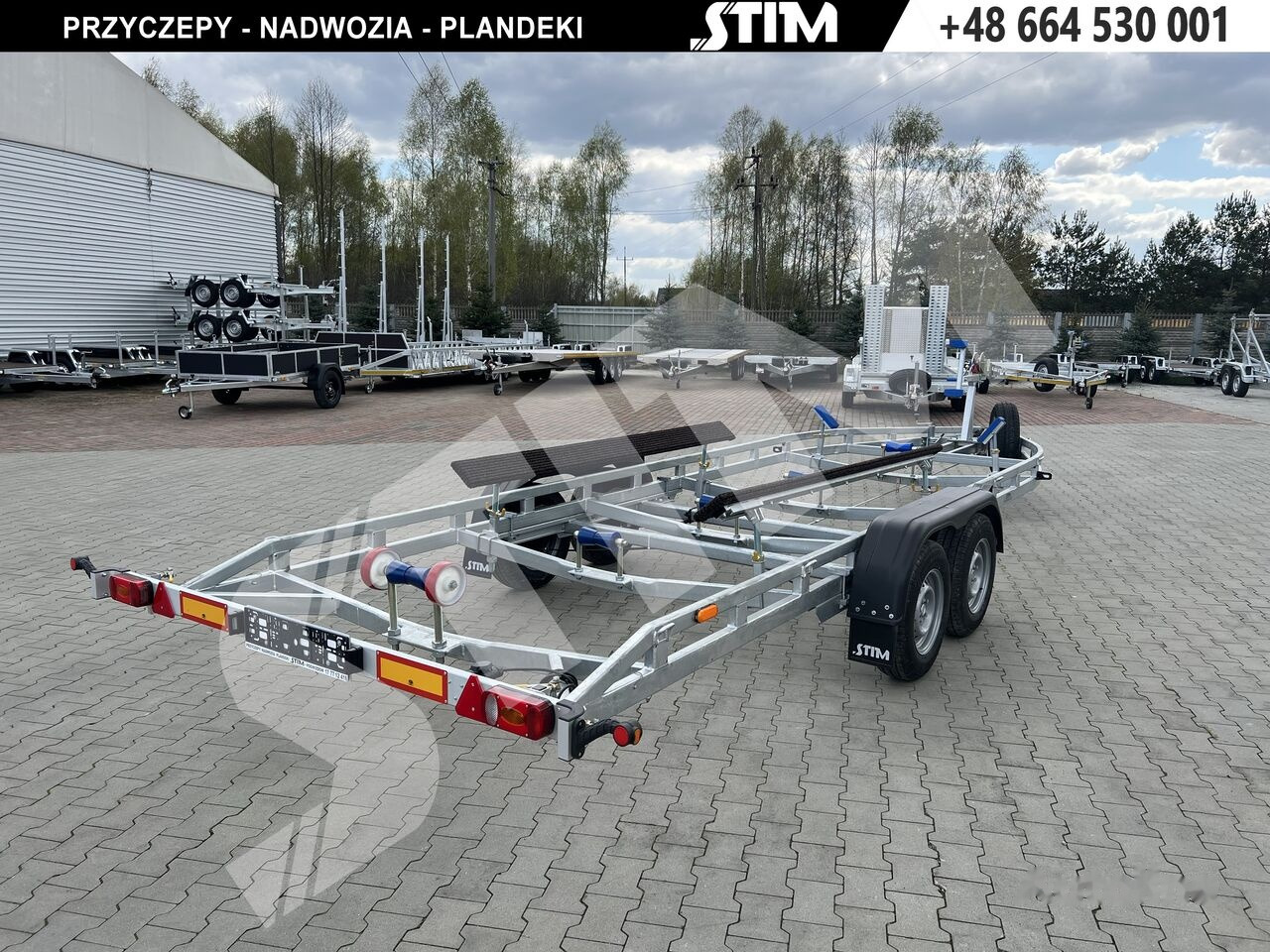 Stim L22/PŁ-ST/75-27 - Remolque para barco: foto 3 Stim L22/PŁ-ST/75-27 - Remolque para barco: foto 3