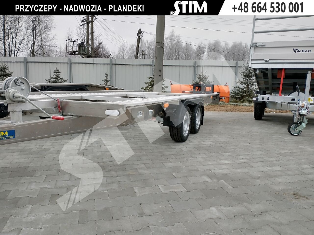 Stim L22/PP-TP/45-27A - Remolque portavehículos: foto 3 Stim L22/PP-TP/45-27A - Remolque portavehículos: foto 3