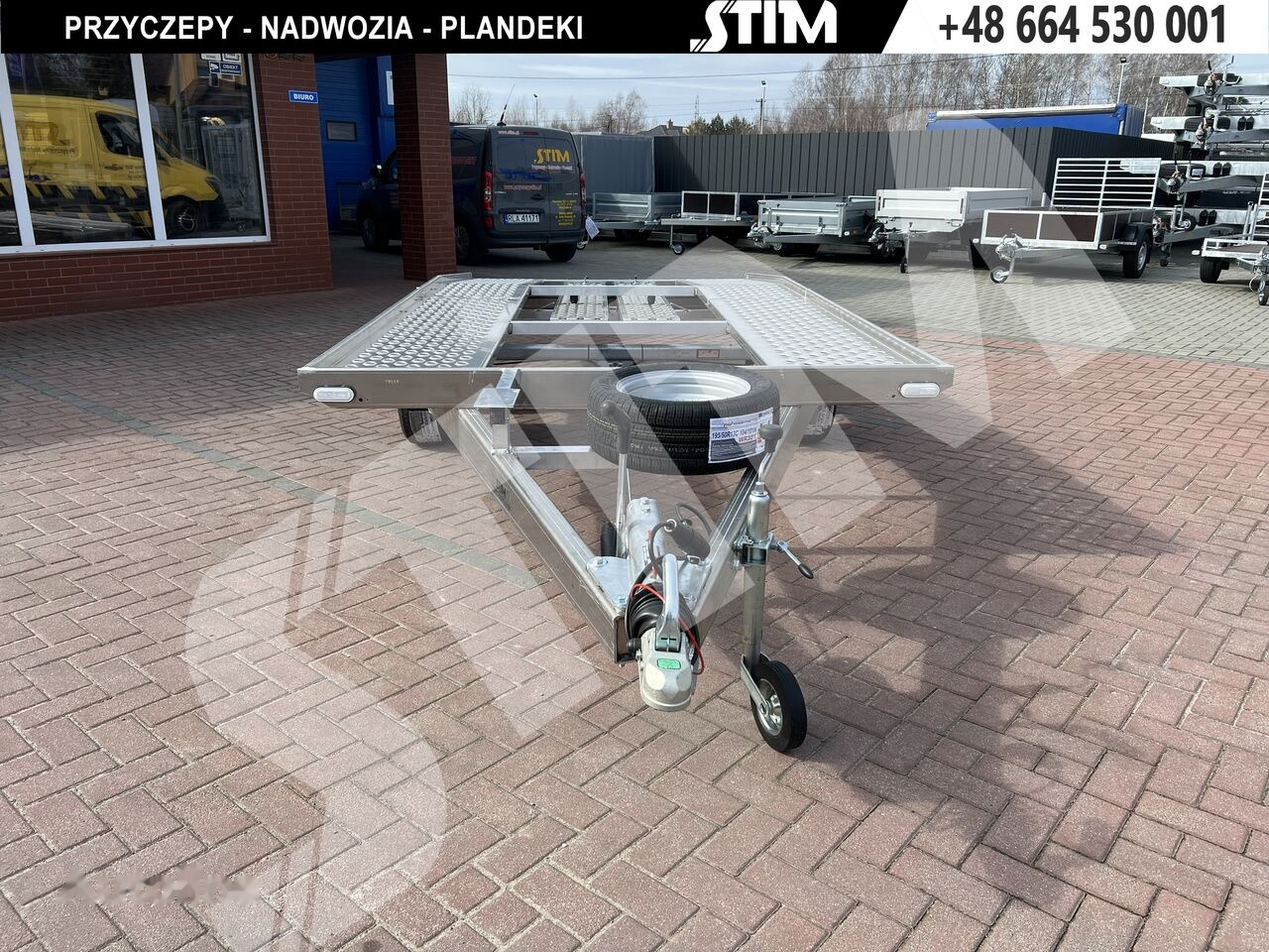 Stim L22/PP-TS/41-25A - Remolque portavehículos: foto 2 Stim L22/PP-TS/41-25A - Remolque portavehículos: foto 2