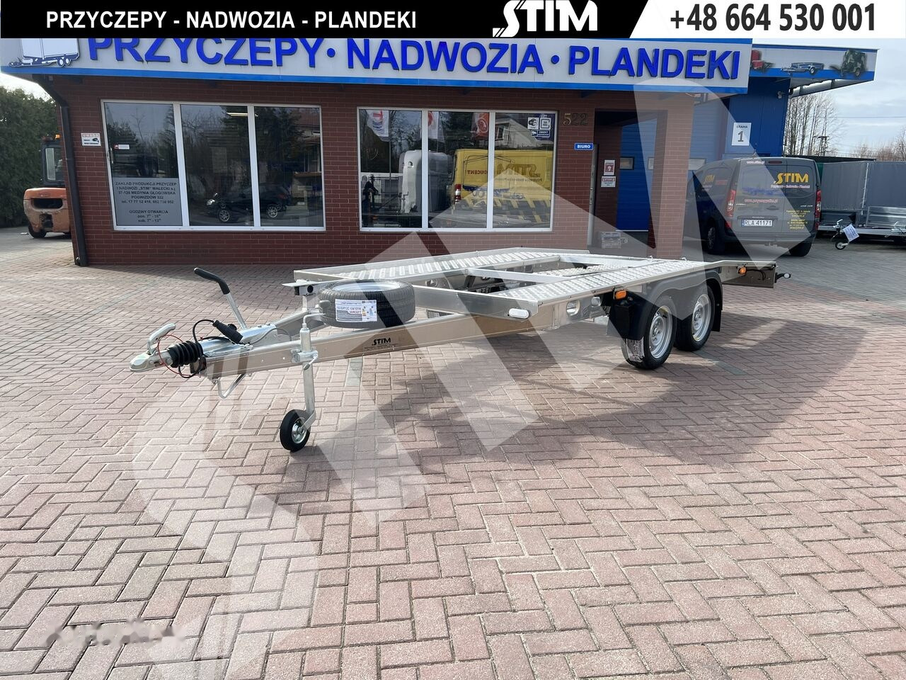 Stim L22/PP-TS/41-25A - Remolque portavehículos: foto 1 Stim L22/PP-TS/41-25A - Remolque portavehículos: foto 1