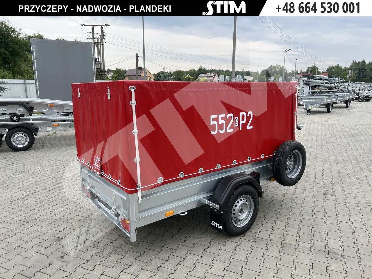Stim S11-750/2514 dyszel regulowany - Remolque de coche: foto 3 Stim S11-750/2514 dyszel regulowany - Remolque de coche: foto 3