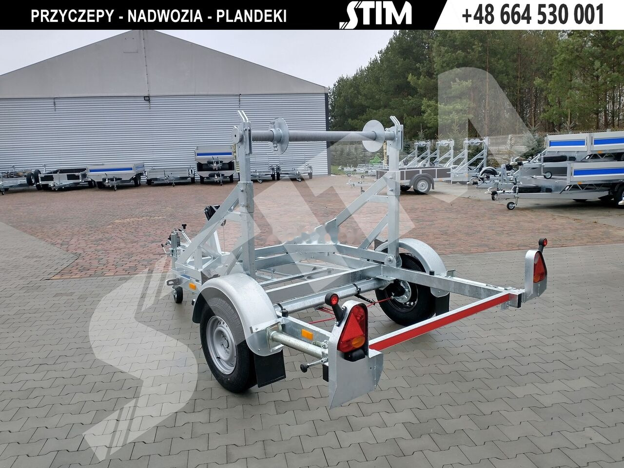 Stim S21/KB-13WRB - Remolque portabobinas: foto 3 Stim S21/KB-13WRB - Remolque portabobinas: foto 3