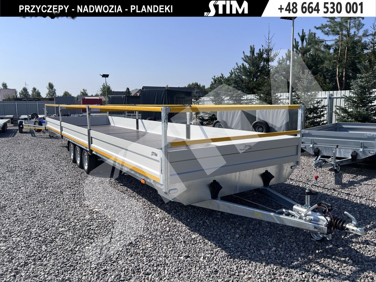 Stim S22-16K/BS - Remolque plataforma/ Caja abierta: foto 1 Stim S22-16K/BS - Remolque plataforma/ Caja abierta: foto 1