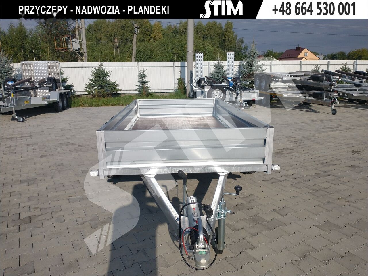 Stim S22-27/3216 - Remolque plataforma/ Caja abierta: foto 1 Stim S22-27/3216 - Remolque plataforma/ Caja abierta: foto 1