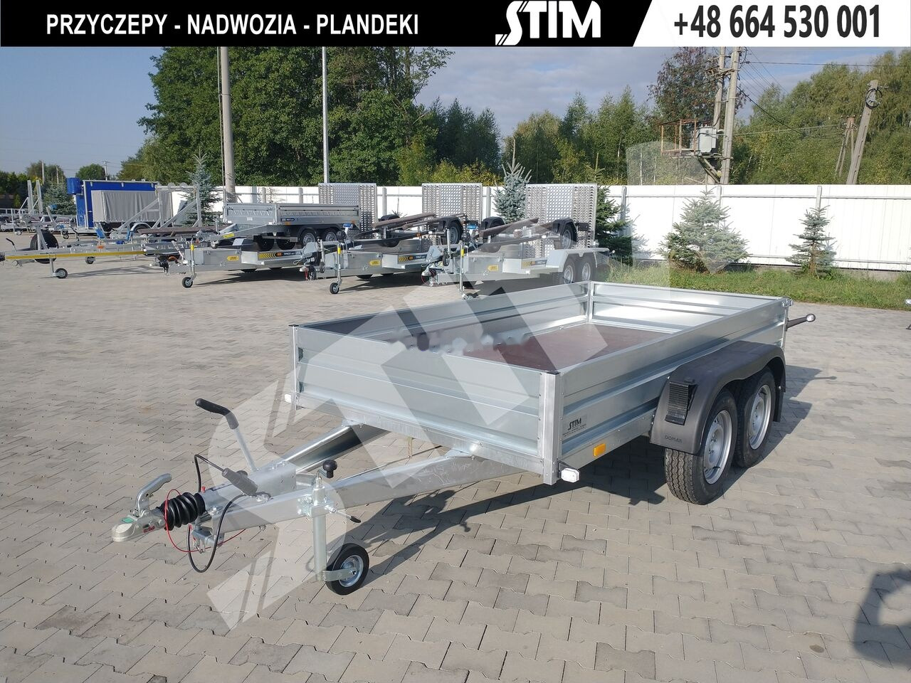 Stim S22-27/3216 - Remolque plataforma/ Caja abierta: foto 2 Stim S22-27/3216 - Remolque plataforma/ Caja abierta: foto 2