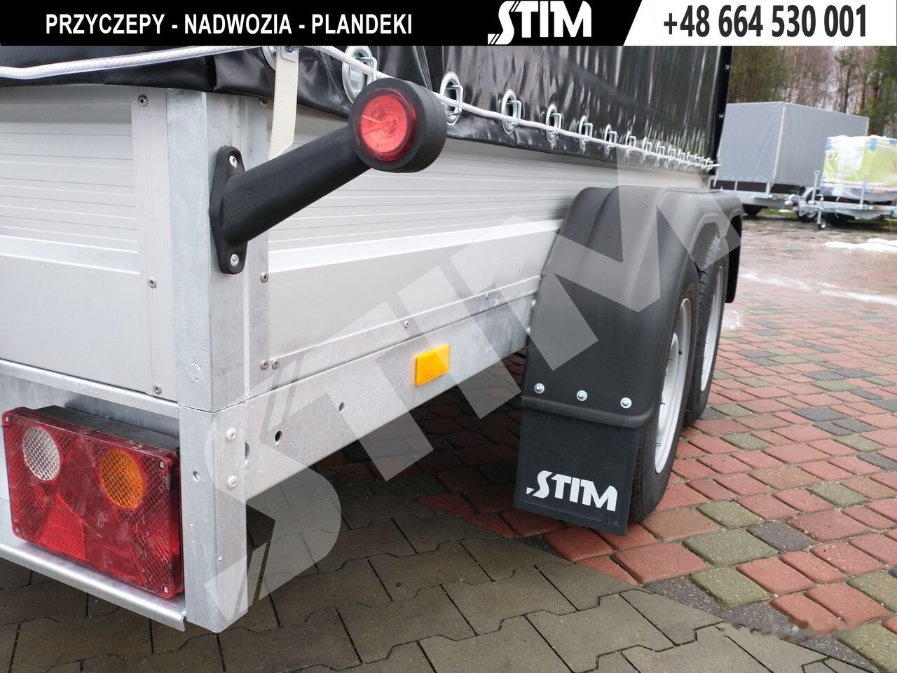 Stim S22-27/3216 - Remolque con toldo: foto 2 Stim S22-27/3216 - Remolque con toldo: foto 2