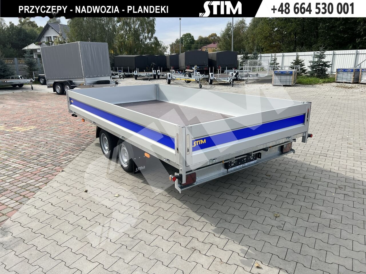 Stim S22-27/4122 - Remolque plataforma/ Caja abierta: foto 4 Stim S22-27/4122 - Remolque plataforma/ Caja abierta: foto 4