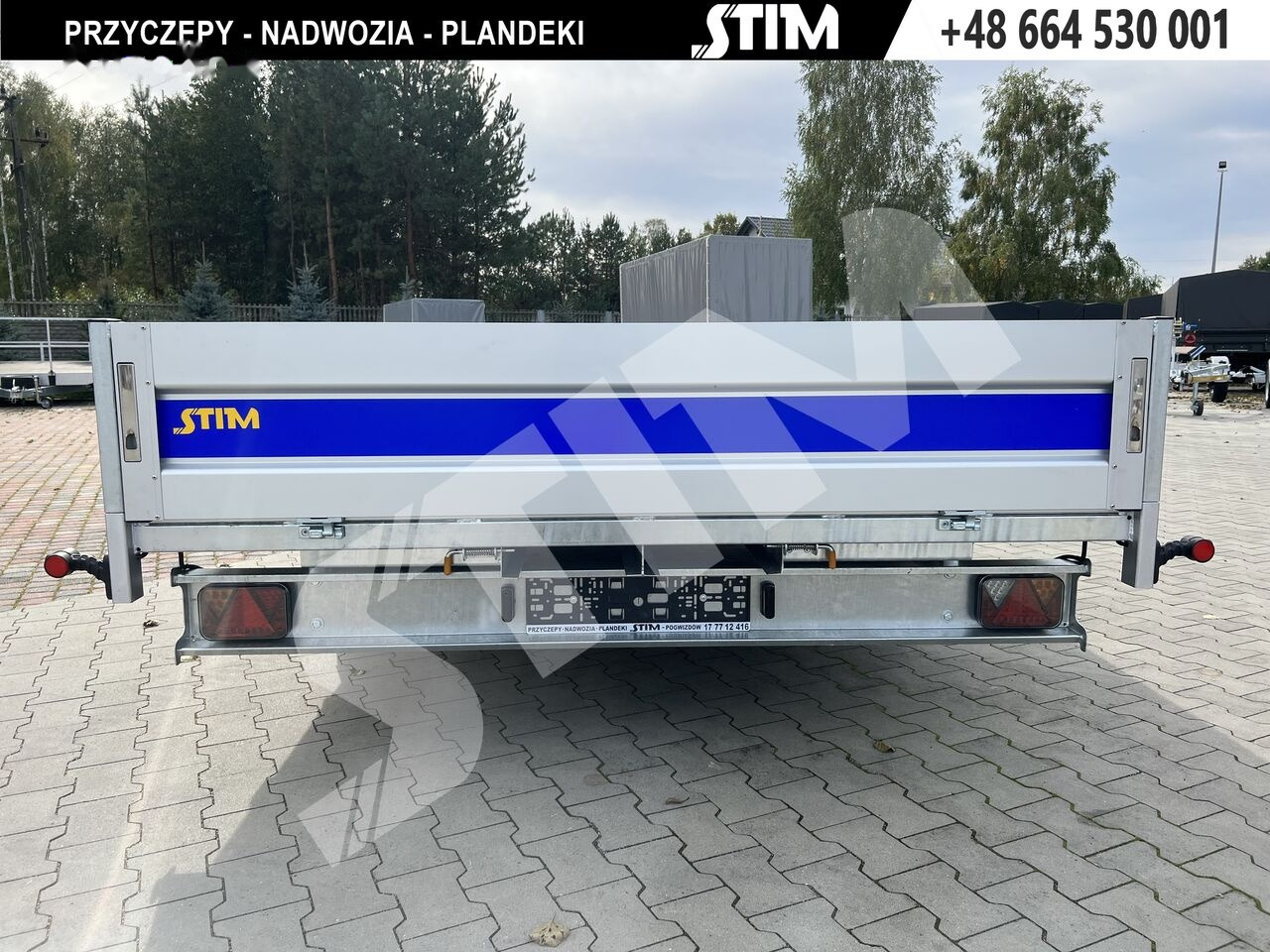 Stim S22-27/4122 - Remolque plataforma/ Caja abierta: foto 3 Stim S22-27/4122 - Remolque plataforma/ Caja abierta: foto 3