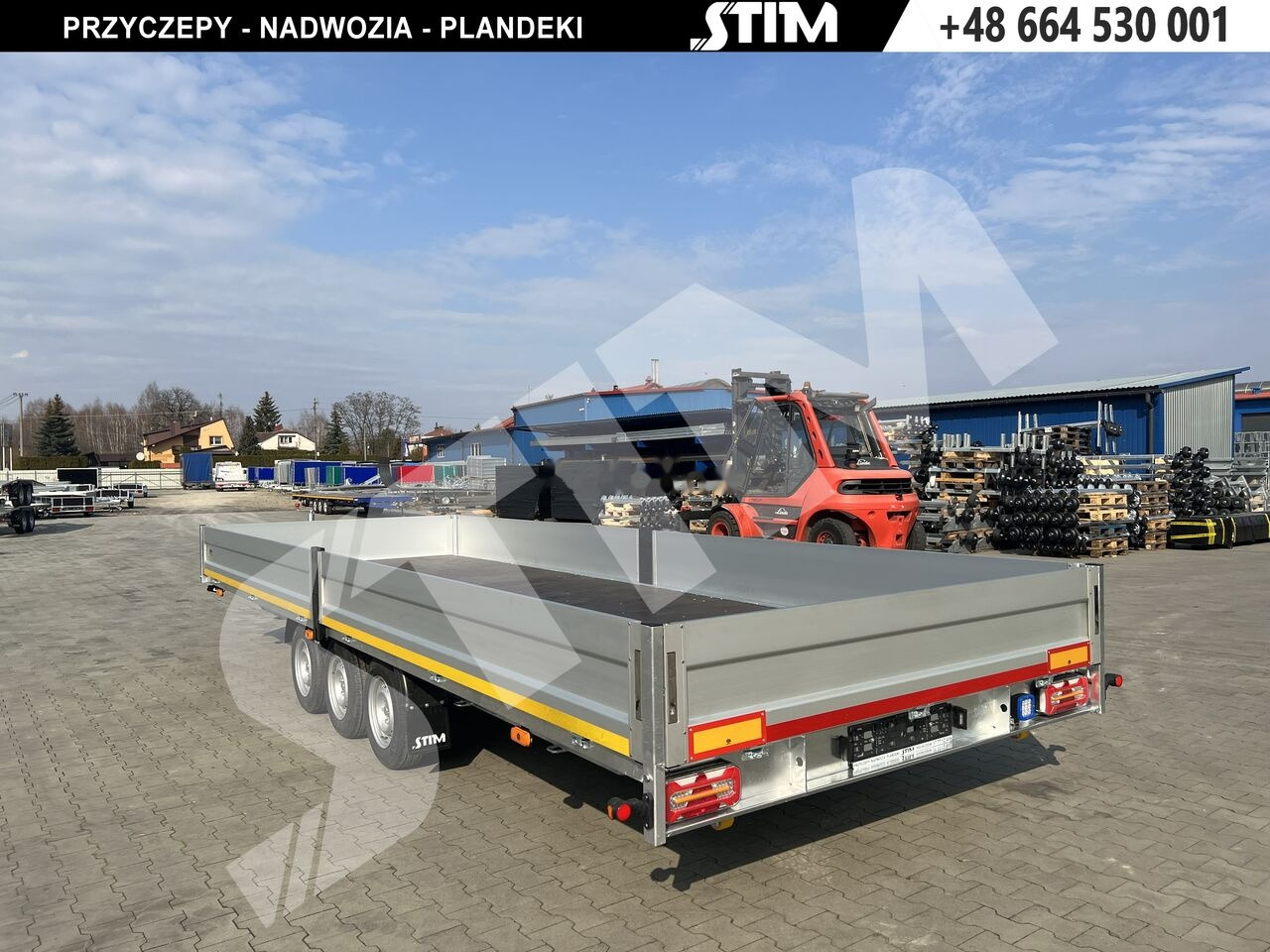 Stim S23/BR/35-6222 - Remolque plataforma/ Caja abierta: foto 3 Stim S23/BR/35-6222 - Remolque plataforma/ Caja abierta: foto 3