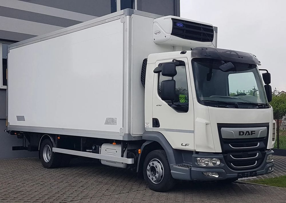 DAF 12T LF 210 WINDA CHŁODNIA 14EP 5,79x2,48x2,29 KLIMA AGREGAT - Camión frigorífico: foto 1 DAF 12T LF 210 WINDA CHŁODNIA 14EP 5,79x2,48x2,29 KLIMA AGREGAT - Camión frigorífico: foto 1