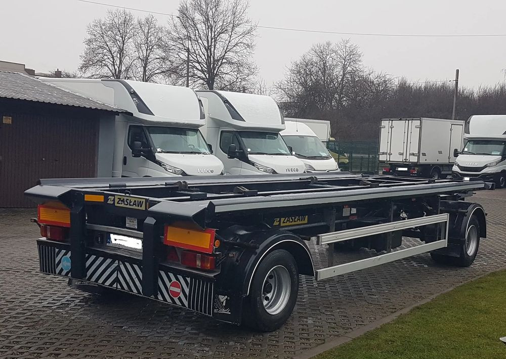 Zaslaw D-659 DO KONTENERÓW HAKOWCA POD KONTENERY 2 OSIE BLIŹNIAKI RESORY MEILLER - Remolque multilift/ Portacontenedores de cadenas: foto 4 Zaslaw D-659 DO KONTENERÓW HAKOWCA POD KONTENERY 2 OSIE BLIŹNIAKI RESORY MEILLER - Remolque multilift/ Portacontenedores de cadenas: foto 4