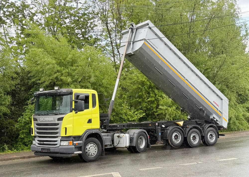 Scania * Zestaw * Scania G400 + Naczepa Kogel Kiper Wywrotka * Sprowadzony * Bardzo Dobry Stan * - Cabeza tractora, Semirremolque volquete: foto 1 Scania * Zestaw * Scania G400 + Naczepa Kogel Kiper Wywrotka * Sprowadzony * Bardzo Dobry Stan * - Cabeza tractora, Semirremolque volquete: foto 1
