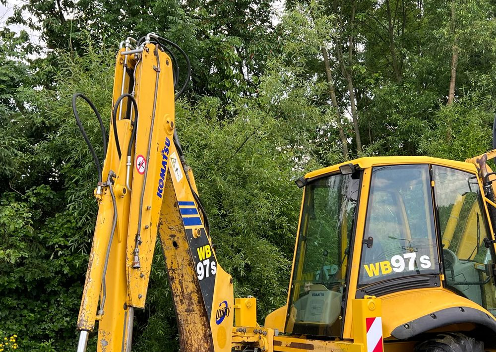 Retroexcavadora Komatsu * Koparko Ładowarka * Komatsu WB 97 S Utility *: foto 18