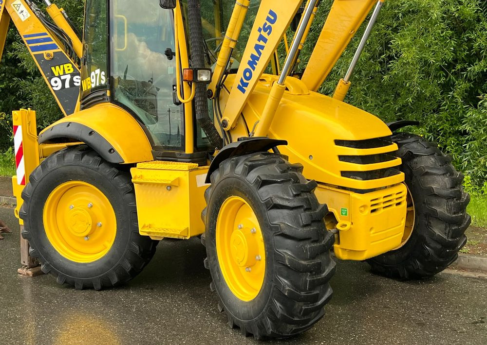 Retroexcavadora Komatsu * Koparko Ładowarka * Komatsu WB 97 S Utility *: foto 12