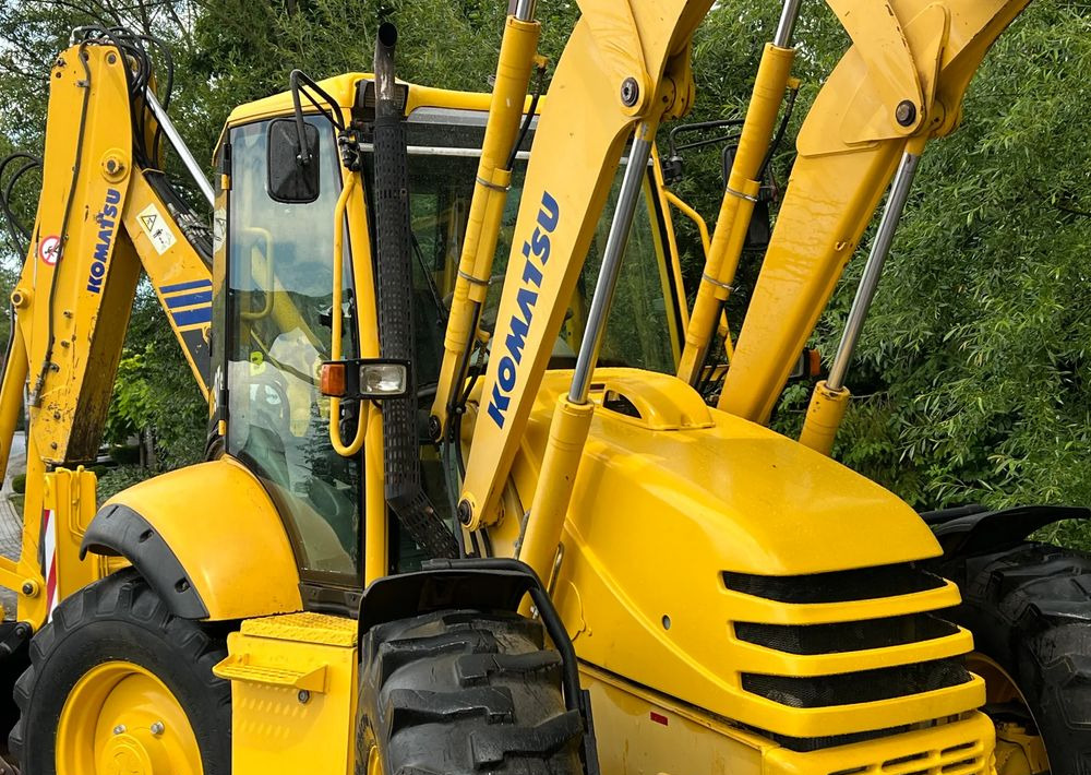 Retroexcavadora Komatsu * Koparko Ładowarka * Komatsu WB 97 S Utility *: foto 14
