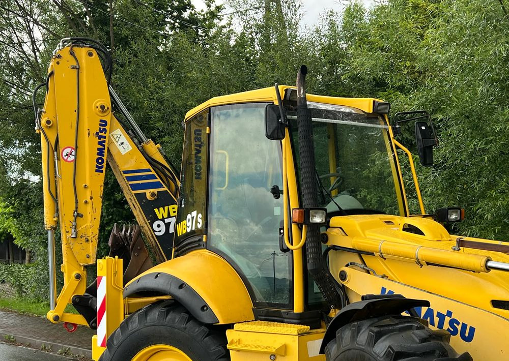 Retroexcavadora Komatsu * Koparko Ładowarka * Komatsu WB 97 S Utility *: foto 10