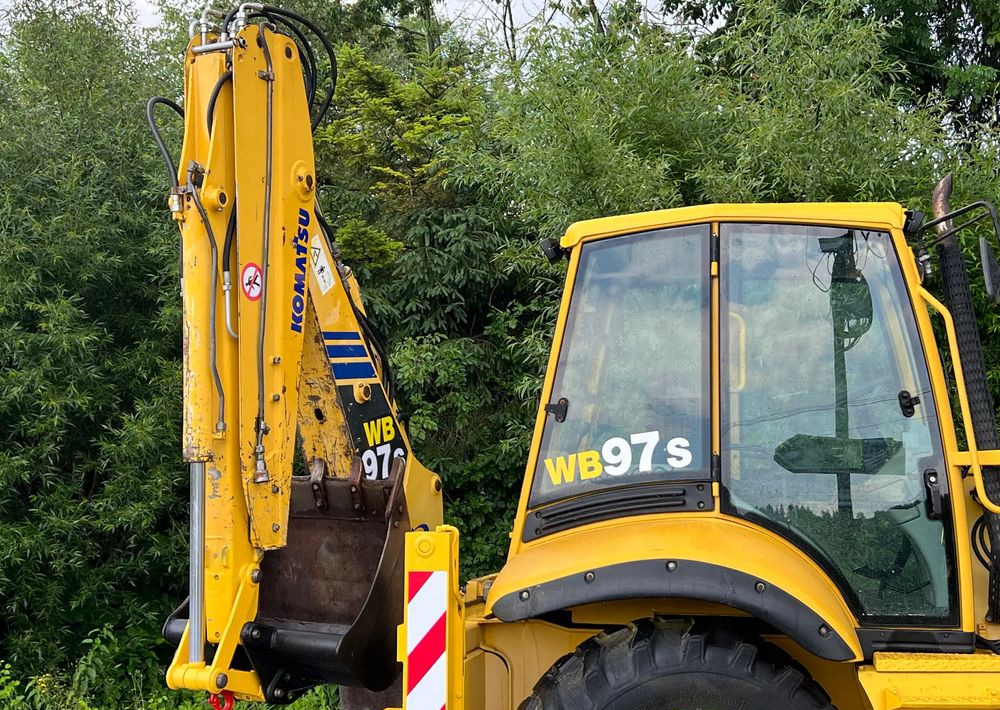 Retroexcavadora Komatsu * Koparko Ładowarka * Komatsu WB 97 S Utility *: foto 7