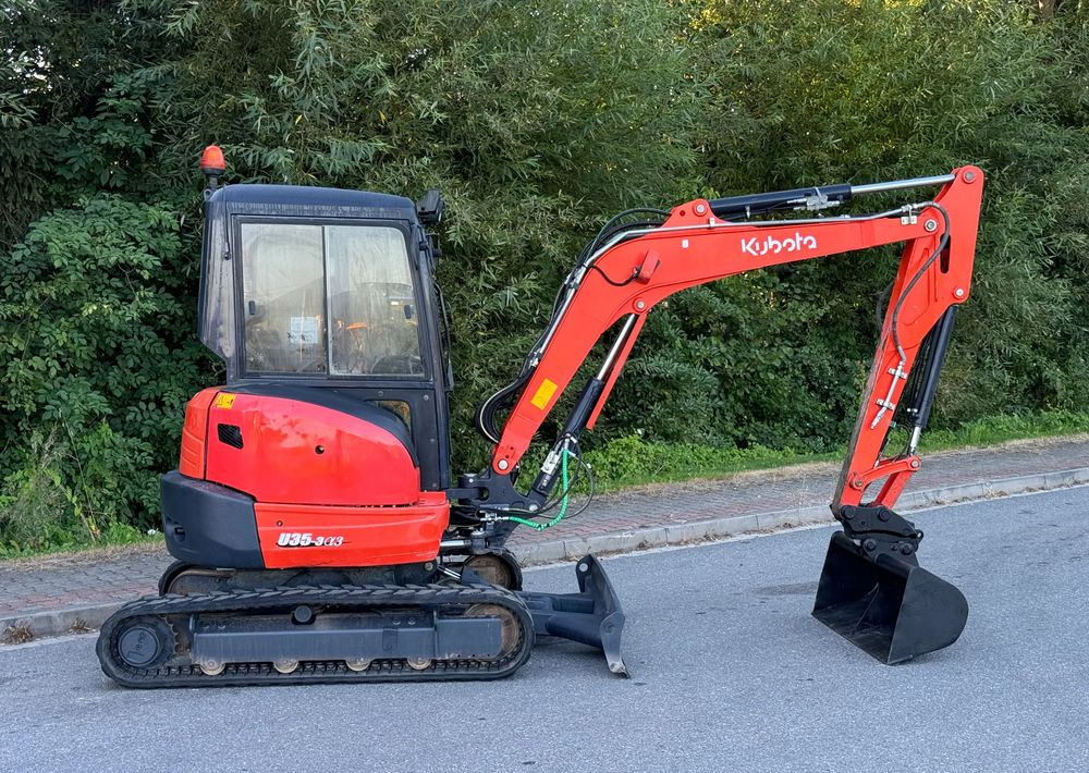 Miniexcavadora Kubota * Sprowadzona * Minikoparka * Kubota U 35-3&3 * 3.5 Ton *: foto 6