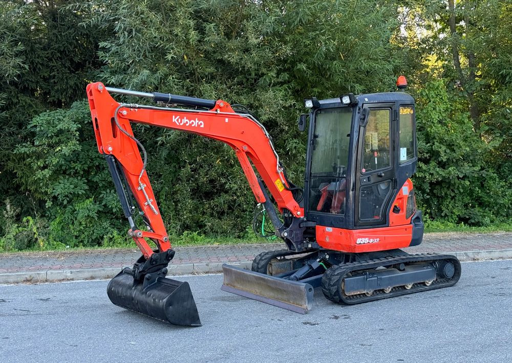 Miniexcavadora Kubota * Sprowadzona * Minikoparka * Kubota U 35-3&3 * 3.5 Ton *: foto 10