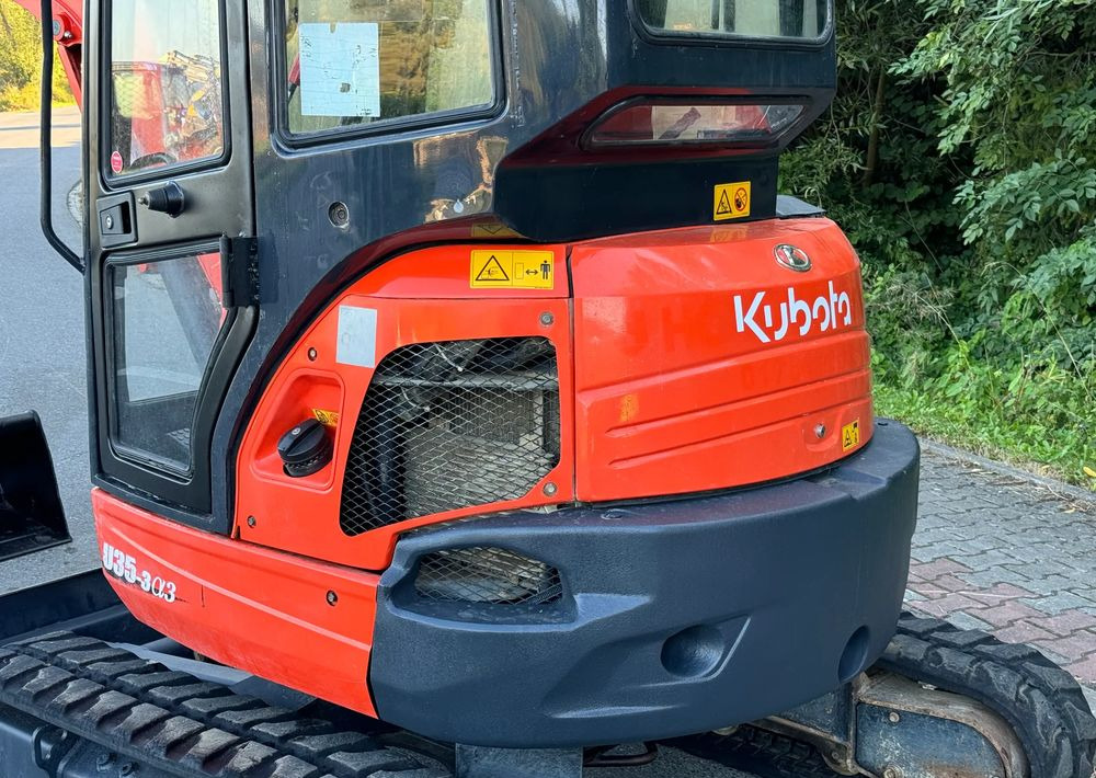 Miniexcavadora Kubota * Sprowadzona * Minikoparka * Kubota U 35-3&3 * 3.5 Ton *: foto 16