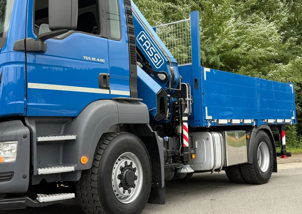 MAN * MAN 18.440 TGS * 4x4 * HDS Fassi F215 * Sprowadzony * 95 000 KM ! * Stan Jak Nowy - Camión caja abierta, Camión grúa: foto 5 MAN * MAN 18.440 TGS * 4x4 * HDS Fassi F215 * Sprowadzony * 95 000 KM ! * Stan Jak Nowy - Camión caja abierta, Camión grúa: foto 5