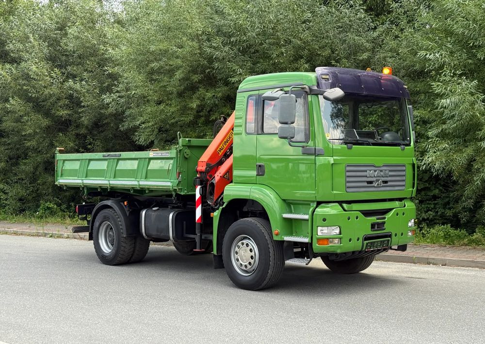 MAN * MAN TGA 18-360 * Kiper Wywrotka * 4x2 * Kran Palfinger PK 9501 Sprowadzony - Camión volquete: foto 2 MAN * MAN TGA 18-360 * Kiper Wywrotka * 4x2 * Kran Palfinger PK 9501 Sprowadzony - Camión volquete: foto 2