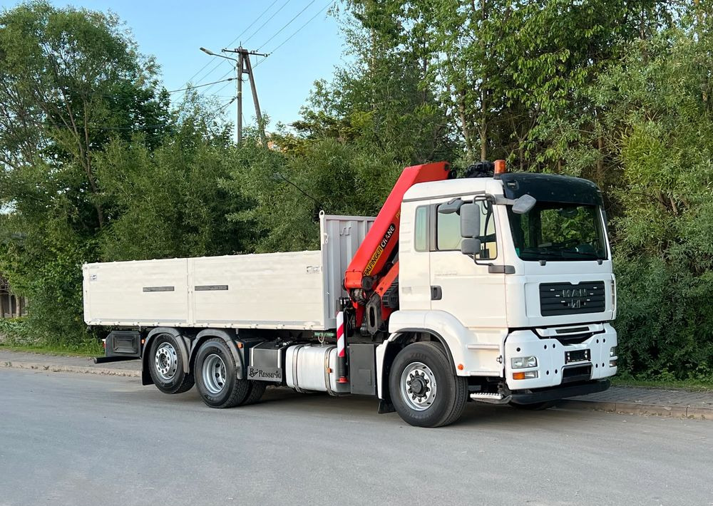 MAN * TGA 26-440 * 4x6 Hydrodrive * HDS Palfinger PK 20002 * Bardzo Dobry Stan - Camión grúa, Camión caja abierta: foto 2 MAN * TGA 26-440 * 4x6 Hydrodrive * HDS Palfinger PK 20002 * Bardzo Dobry Stan - Camión grúa, Camión caja abierta: foto 2