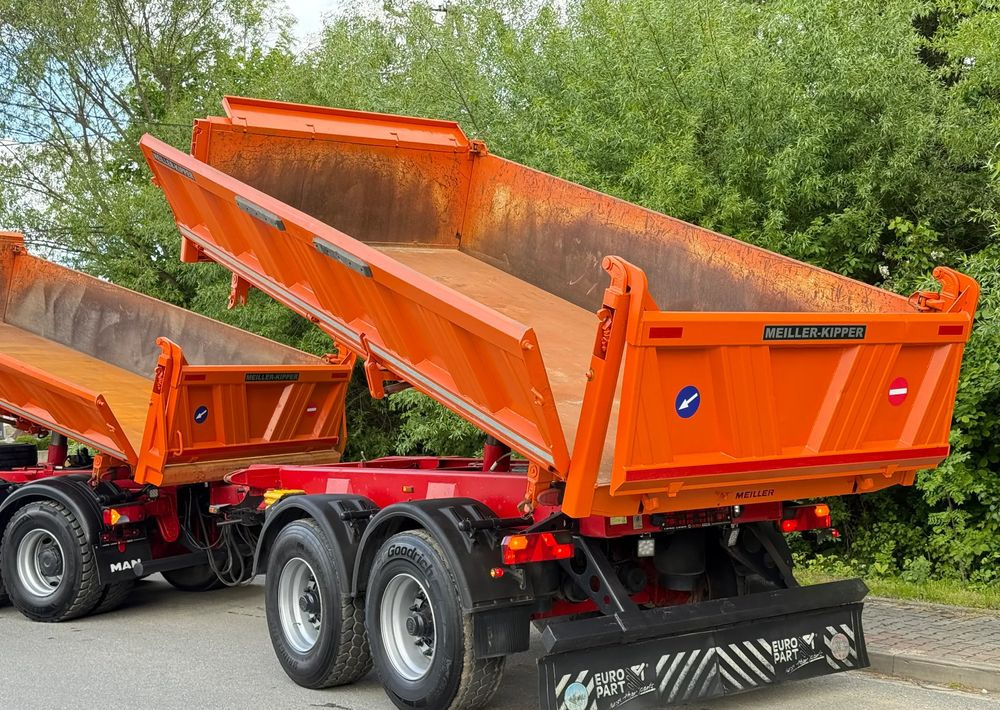 Remolque volquete Meiller * Przyczepa Tandem * Meiller * Bordmatic Kiper Wywrotka x3 * Stan Idealny: foto 15