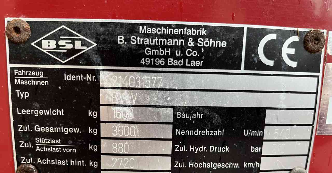 Strautmann BVW Blokkenwagen doseerwagen voermachines - Equipo para silos: foto 5 Strautmann BVW Blokkenwagen doseerwagen voermachines - Equipo para silos: foto 5