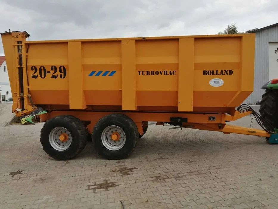 Remolque agrícola Przyczepa skorupowa 16 ton ROLLAND 20-29 TURBOVRAC: foto 6