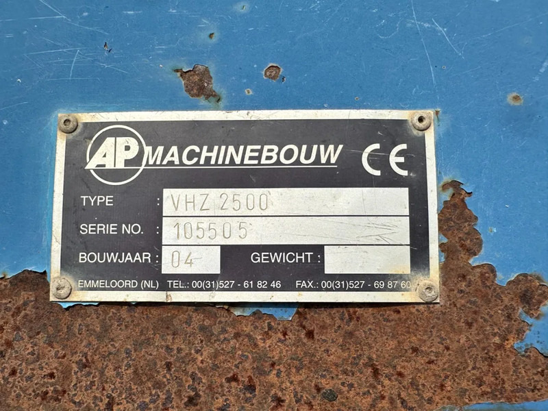 Barredora industrial AP VHZ 2500: foto 11