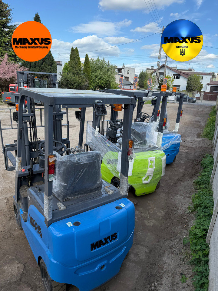 Maxus Доступний в Польщі відразу електричний вилковий навантажувач Maxus 1600 кг, 3 м - Carretilla elevadora eléctrica: foto 1 Maxus Доступний в Польщі відразу електричний вилковий навантажувач Maxus 1600 кг, 3 м - Carretilla elevadora eléctrica: foto 1