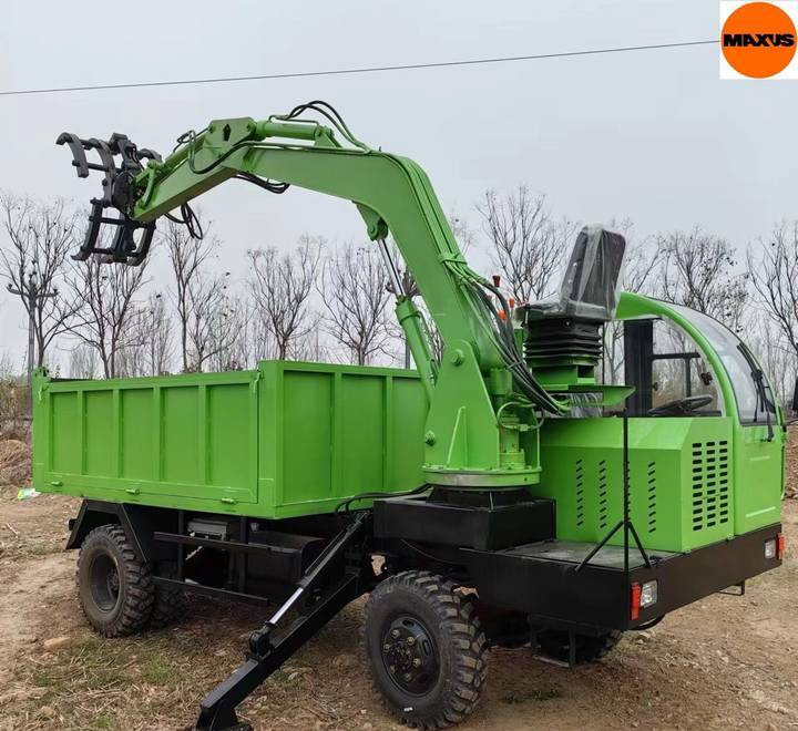 Autocargador nuevo NEW Forwarder Forest Trailer HDS Crane 2 tons MAXUS | НОВИЙ Форвардер Лісова причепа HDS Кран Маніпулятор 2 тонни MAXUS: foto 1