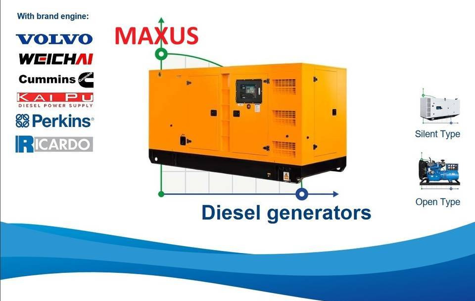 Generador industriale nuevo NEW MAXUS 375 kVA Generator Set Warranty up to 10 YEARS Новий MAXUS 375 kVA Агреґат Генератор Гарантія до 10 РОКІВ Nowy MAXUS 375 kVA Agregat Generator Gwarancja do 10 LAT: foto 6