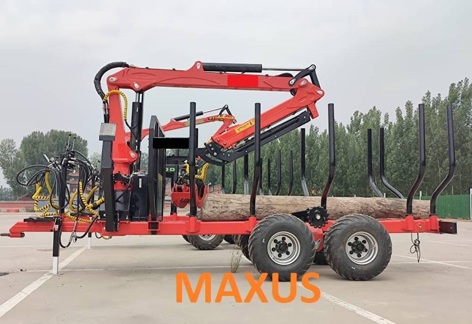 NEW MAXUS 8t Forest Trailer with 2-ton Crane Warranty up to 10 YEARS НОВА прицепа лісова 8т Журавль 2т MAXUS Гарантія до 10 РОКІВ NOWA przyczepa leśna 8t Żuraw 2t MAXUS Gwarancja do 10 LAT - Remolque forestal: foto 1 NEW MAXUS 8t Forest Trailer with 2-ton Crane Warranty up to 10 YEARS НОВА прицепа лісова 8т Журавль 2т MAXUS Гарантія до 10 РОКІВ NOWA przyczepa leśna 8t Żuraw 2t MAXUS Gwarancja do 10 LAT - Remolque forestal: foto 1