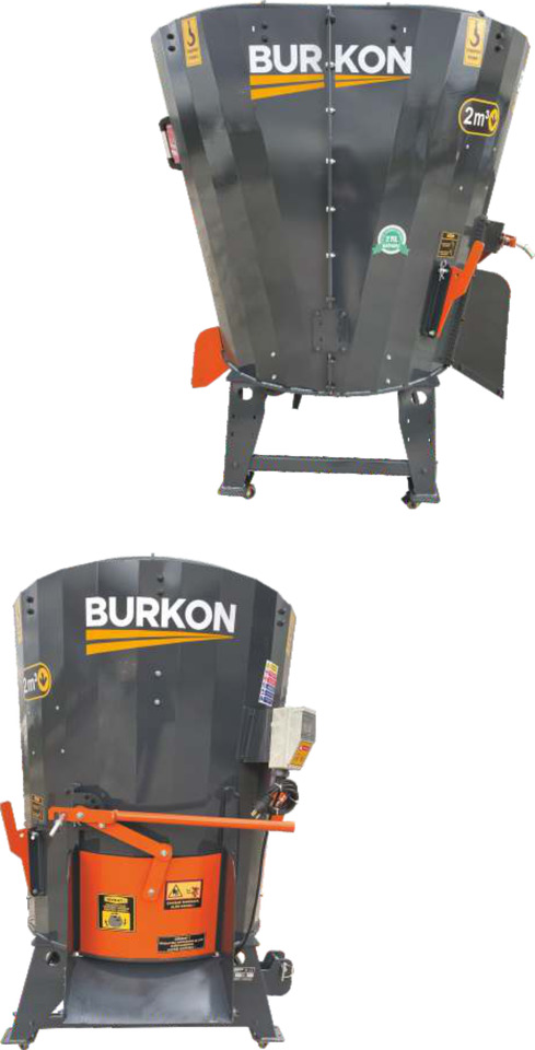 Burkon 2m3 Sabit Elektrikli Manuel kapak (380V) Dikey Yem Karma Makinesi - Desensiladora: foto 3 Burkon 2m3 Sabit Elektrikli Manuel kapak (380V) Dikey Yem Karma Makinesi - Desensiladora: foto 3