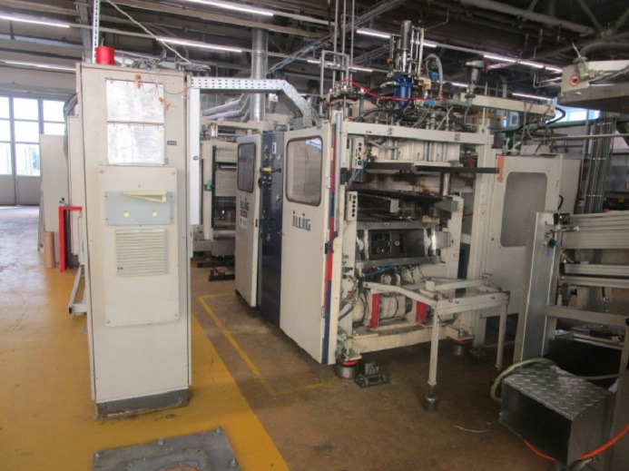 Maquinaria industrial THERMOFORMMASCHINE ILLIG RDM K 50 & GREINER STAPELUNG: foto 8
