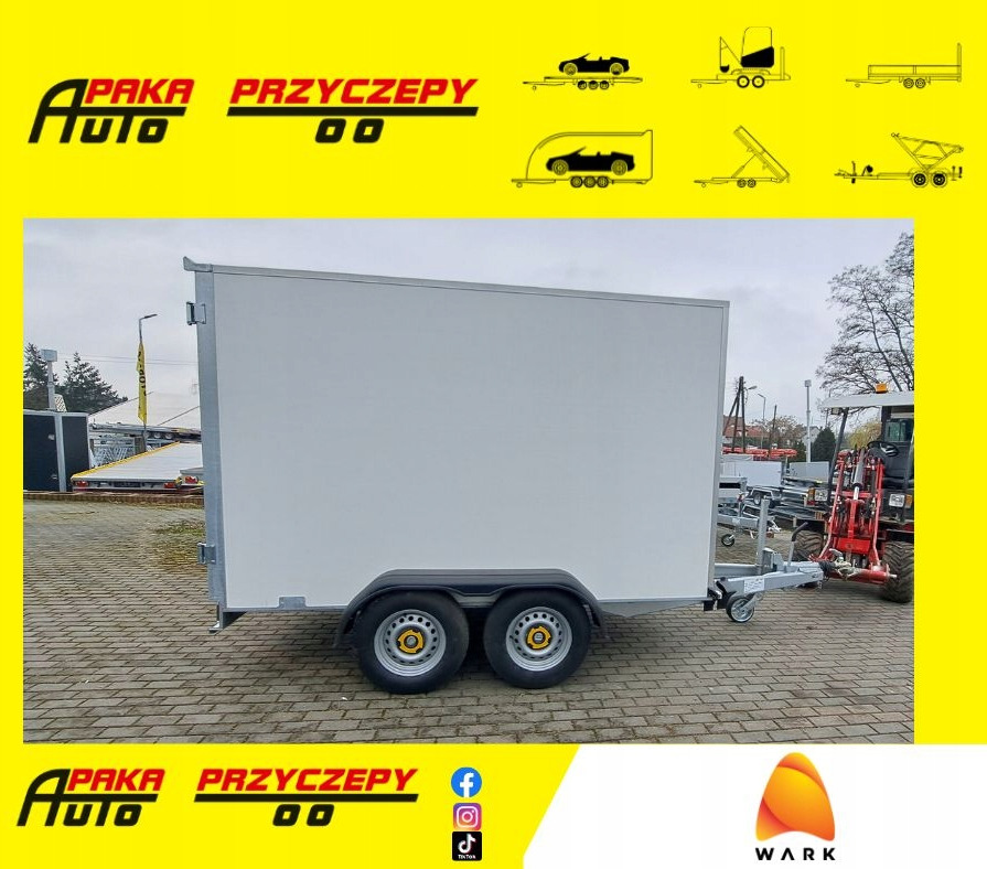 PRZYCZEPA KONTENER CARGO 4 BOX 3x1,5 DMC 2700 / CARGO CONTAINER TRAILER 4 BOX 3x1.5 DMC 2700 - Remolque caja cerrada: foto 1 PRZYCZEPA KONTENER CARGO 4 BOX 3x1,5 DMC 2700 / CARGO CONTAINER TRAILER 4 BOX 3x1.5 DMC 2700 - Remolque caja cerrada: foto 1