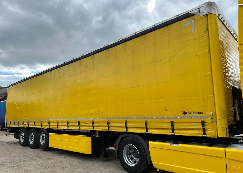 Wielton NS3K FIRANKA / STANDARD / OŚ PODNOSZONA / KOSZ PALETOWY / 2019 ROK !! - Semirremolque lona: foto 2 Wielton NS3K FIRANKA / STANDARD / OŚ PODNOSZONA / KOSZ PALETOWY / 2019 ROK !! - Semirremolque lona: foto 2
