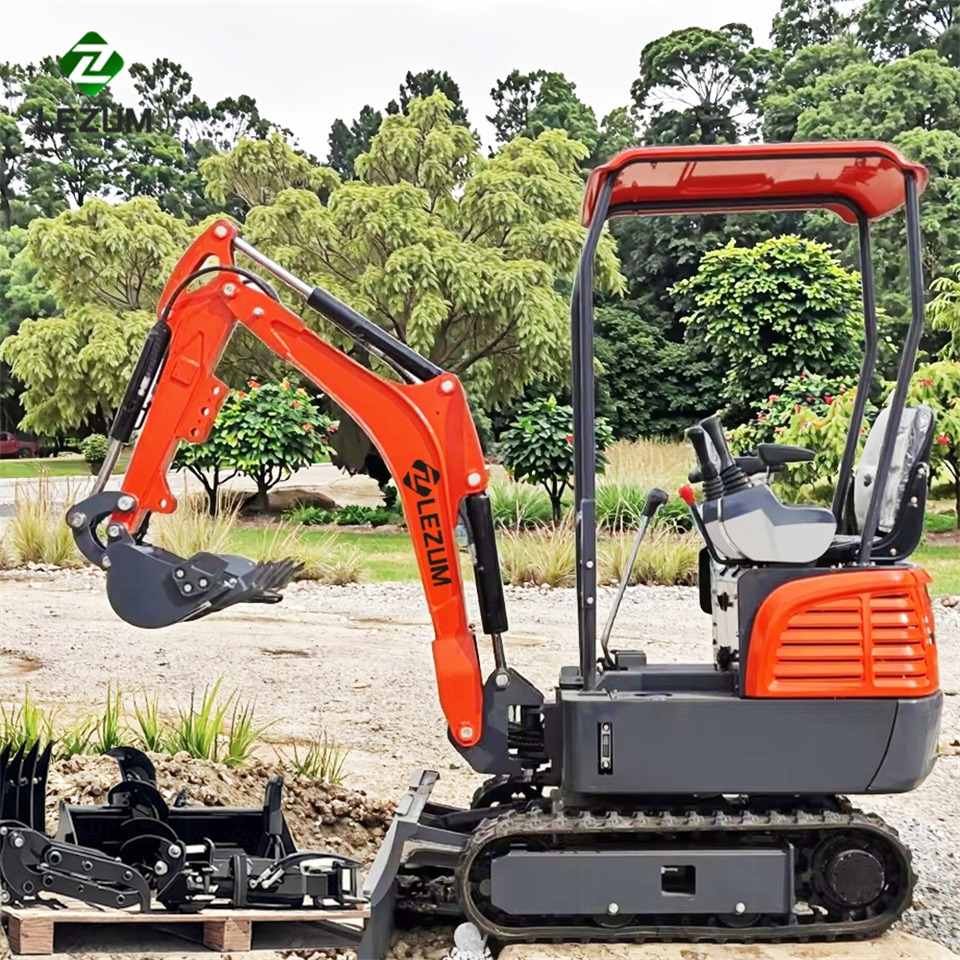 LEZUM Free Shipping Mini Excavator Bagger Pelle Miniexcavadora 1 2 3.5 Ton CE/EPA/EURO 5 Kubota Engine Diesel/Electric Mini Excavators For Sale - Excavadora de cadenas: foto 1 LEZUM Free Shipping Mini Excavator Bagger Pelle Miniexcavadora 1 2 3.5 Ton CE/EPA/EURO 5 Kubota Engine Diesel/Electric Mini Excavators For Sale - Excavadora de cadenas: foto 1