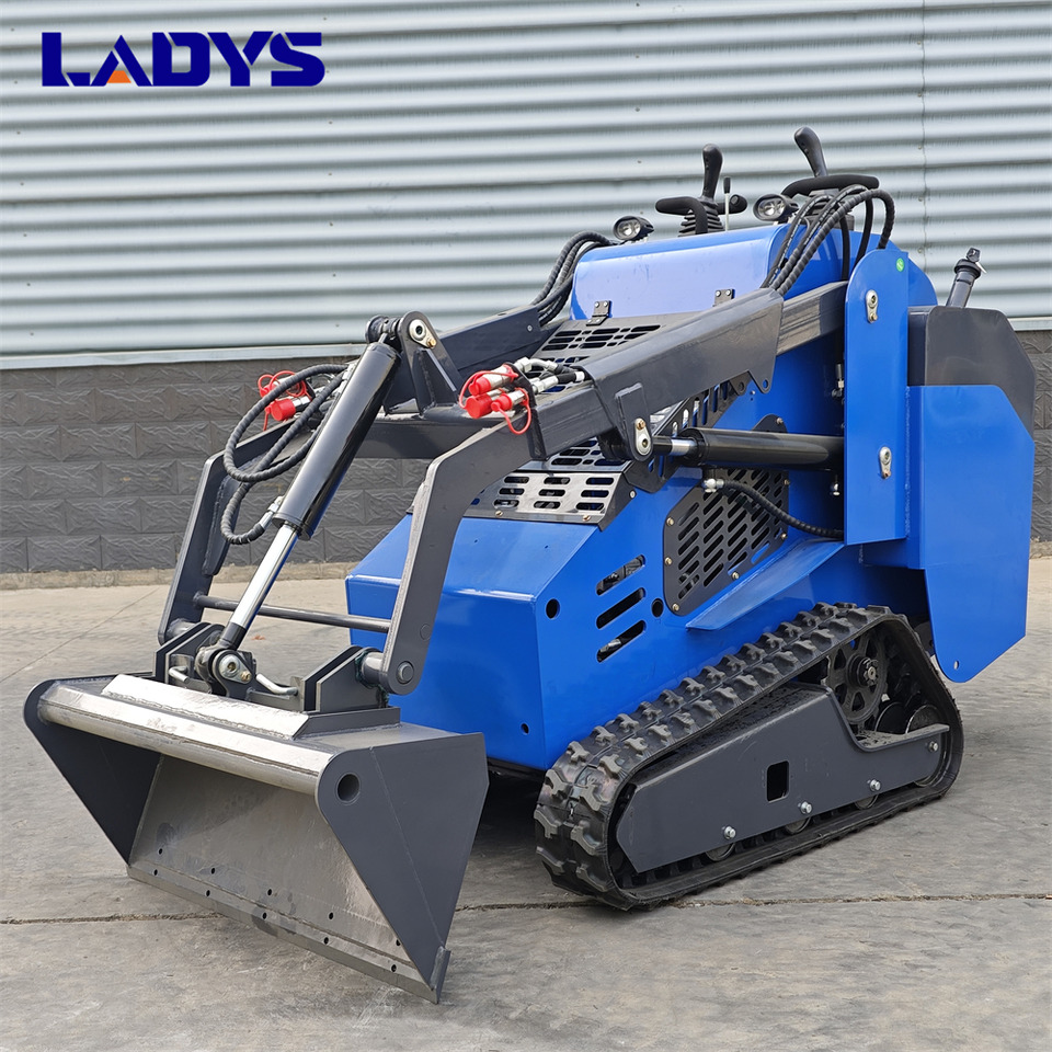 Free Shipping Mini Skid Steer Loader Compact Track Electric/Diesel Chinese Mini Skid Steer Loader For Sale With Mini Skid Steer Attachments 4 In 1 Bucket - Minicargadora: foto 3 Free Shipping Mini Skid Steer Loader Compact Track Electric/Diesel Chinese Mini Skid Steer Loader For Sale With Mini Skid Steer Attachments 4 In 1 Bucket - Minicargadora: foto 3