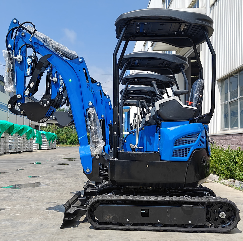 LEZUM DY18 Mini Excavator Digger Miniexcavadora EPA Kubota Engine Mini Excavator For Sale With Mini Excavator Attachment Set - Excavadora de cadenas: foto 1 LEZUM DY18 Mini Excavator Digger Miniexcavadora EPA Kubota Engine Mini Excavator For Sale With Mini Excavator Attachment Set - Excavadora de cadenas: foto 1