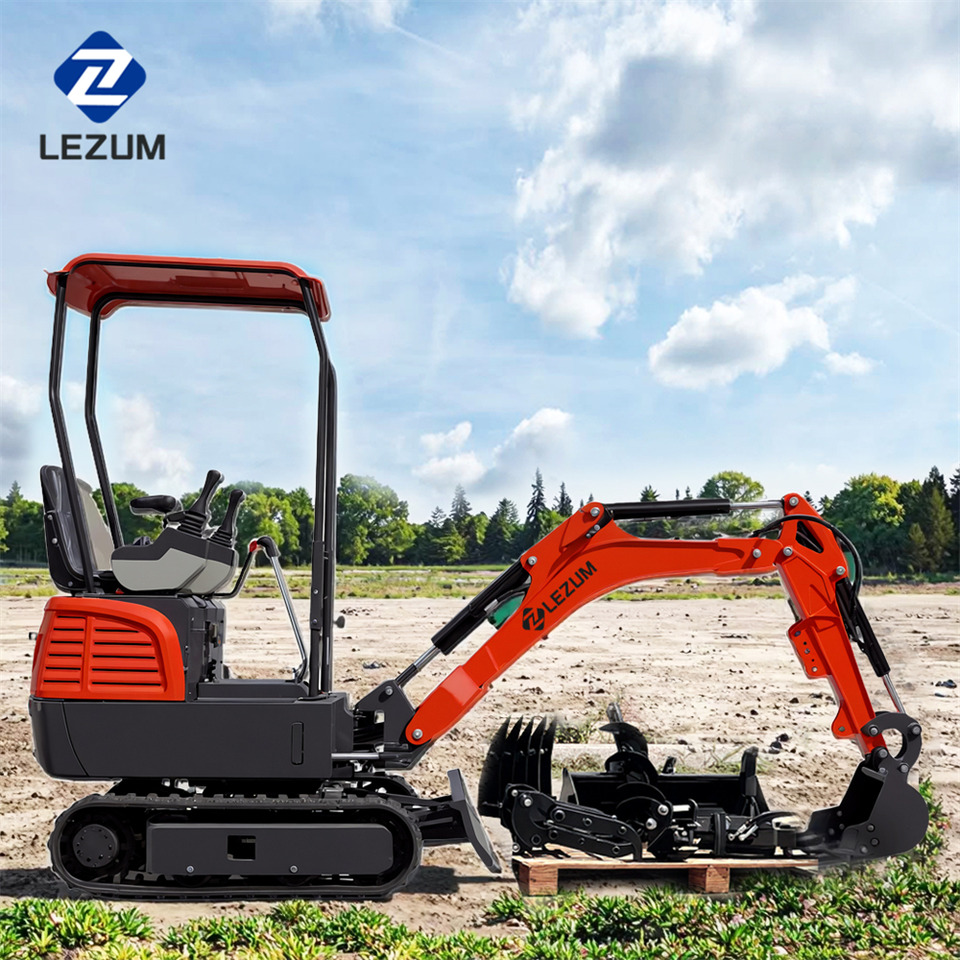 LEZUM Free Shipping Mini Excavator Bagger Pelle Miniexcavadora 1 2 3.5 Ton CE/EPA/EURO 5 Kubota Engine Diesel/Electric Mini Excavators For Sale - Excavadora de cadenas: foto 4 LEZUM Free Shipping Mini Excavator Bagger Pelle Miniexcavadora 1 2 3.5 Ton CE/EPA/EURO 5 Kubota Engine Diesel/Electric Mini Excavators For Sale - Excavadora de cadenas: foto 4