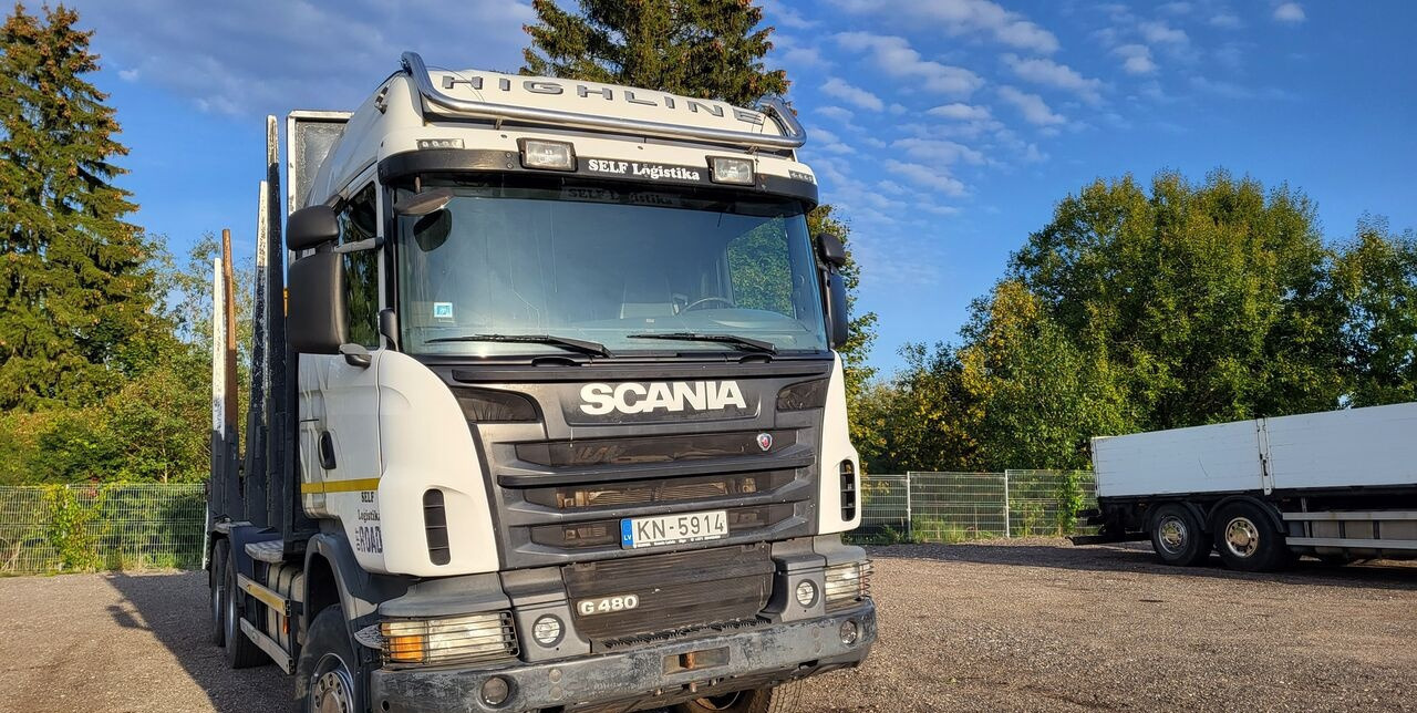 Scania G480 - Camión forestal, Camión grúa: foto 3 Scania G480 - Camión forestal, Camión grúa: foto 3